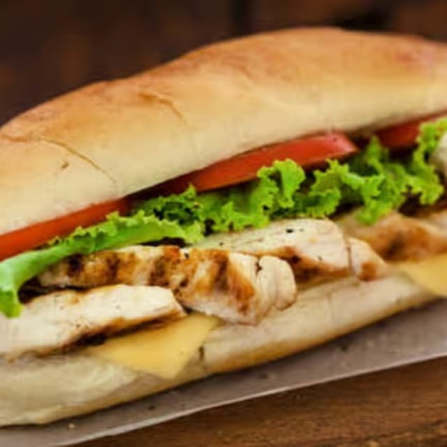 Buffalo Chicken Hot Sub.