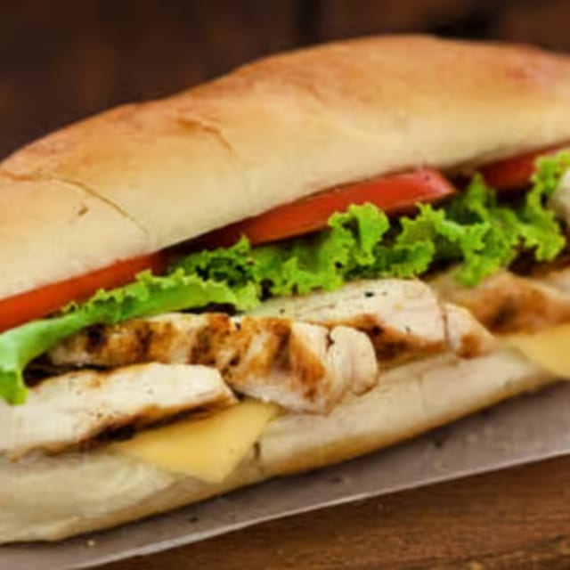 Grilled Chicken Sub.