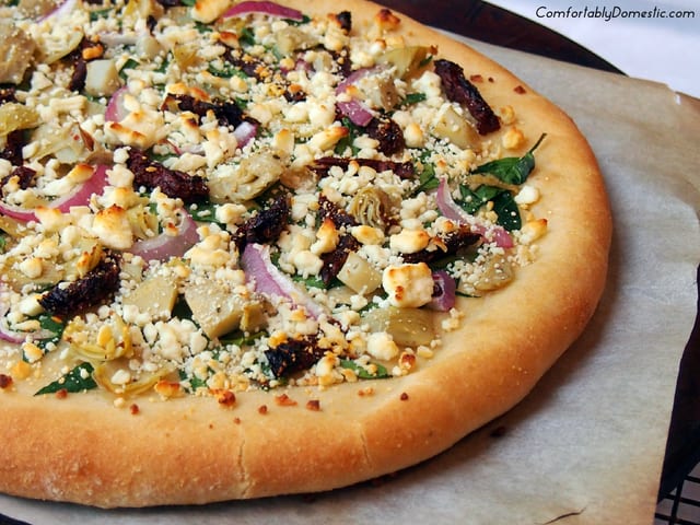 Greek Pizza.