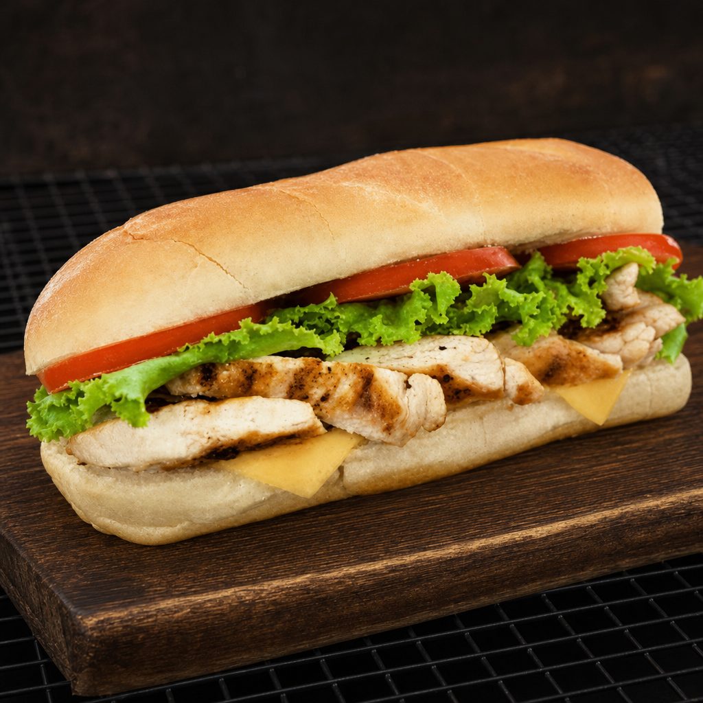 Grilled Chicken Sub.