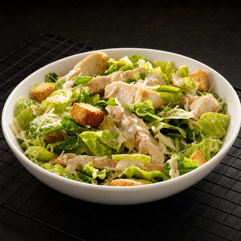 Chicken Caesar Salad.