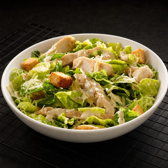 Chicken Caesar Salad.