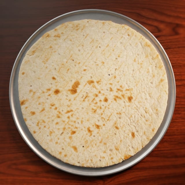 Crispy Thin Cheese Pizza.