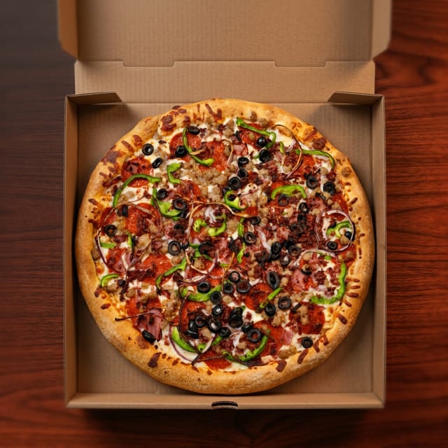 Deluxe Pizza.