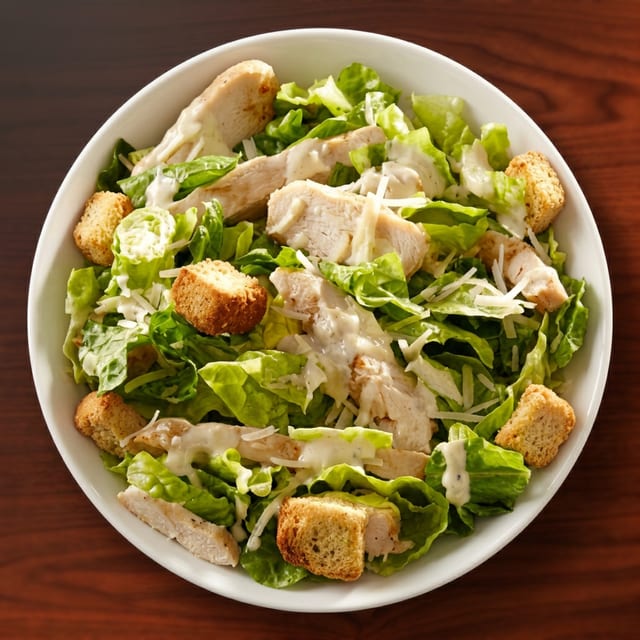 Chicken Caesar Salad.