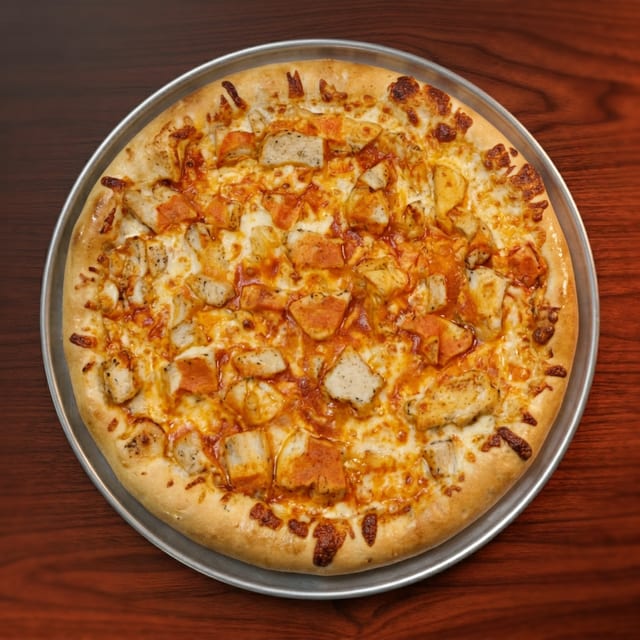 Buffalo Chicken Pizza.