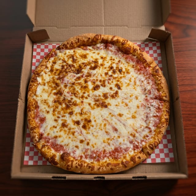 Gluten-Free Cheese Pizza.